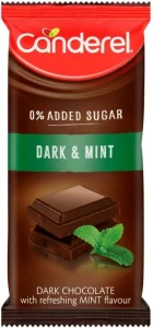 Candrel 0% Sugar Added Mint & Dark Chocolate Slabs (100 g) | Shop Online
