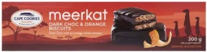 Cape Cookies Dark Choc and Orange Cream Sandwich Biscuit (200 g) | Shop Online