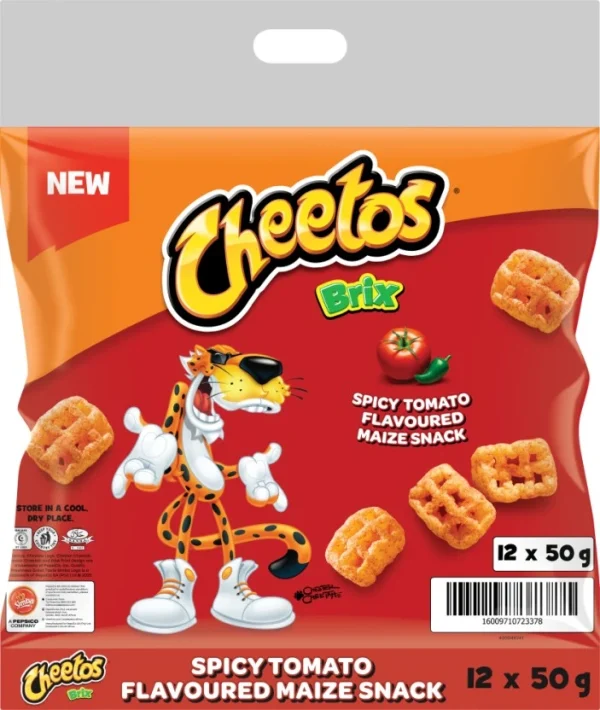 Cheetos Brix Maize Snack (12 x 50 g) | Shop Online