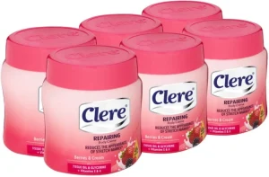 Clere Berries Body Repairing Cream (500 ml Pack of 6) | Shop Online