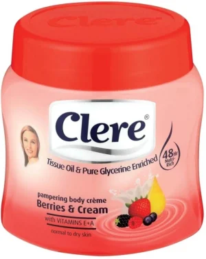 Clere Berries Body Repairing Cream (500 ml) | Shop Online