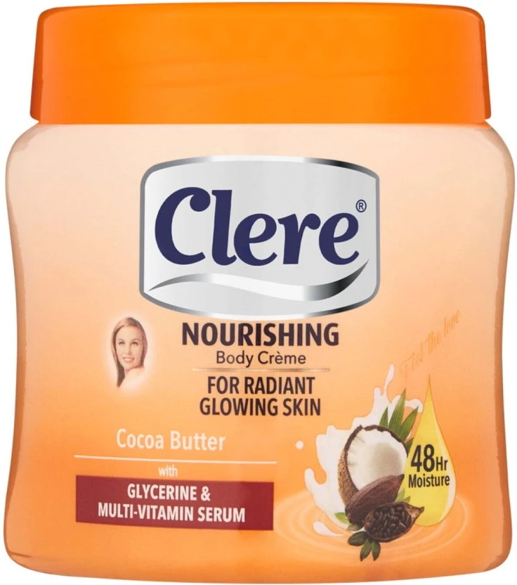 Clere Cocoa Butter Nourishing Body Cream (300 ml) | Shop Online - Image 2