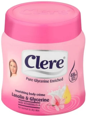 Clere Lanoline & Glycerine Nourishing Body Cream (300 ml) | Shop Online