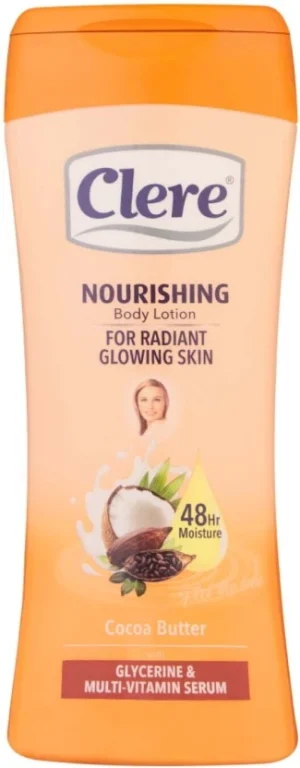 Clere Nourishing Cocoa Butter Body Lotion (400 ml) | Shop Online
