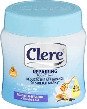 Clere Vanilla Honey Luscious Body Cream (300 ml) | Shop Online