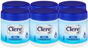 Clere White Pure Petroleum Jelly (450 ml Pack of 6) | Shop Online