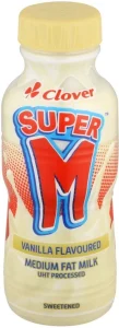 Clover Super M Medium Fat Milk, Vanilla Flavour (300 ml) | Shop Online
