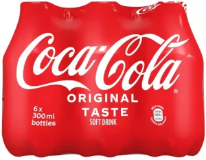 Coca-Cola Original Taste Soft Drink (6 x 300 ml) | Shop Online