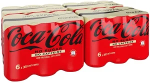 Coca-Cola Zero Sugar No Caffeine (24 x 300 ml) | Shop Online