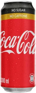 Coca-Cola Zero Sugar No Caffeine (300 ml) | Shop Online
