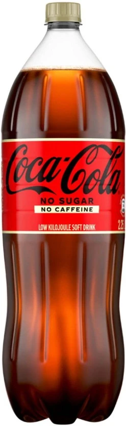 Coca-Cola Zero Sugar No Caffeine Low Kilojoule Soft Drink (6 x 2 25 L) | Shop Online