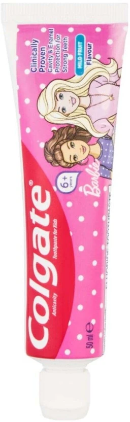 Colgate Barbie Mild Fruit Toothpaste (50 ml Pack of 1) | Shop Online