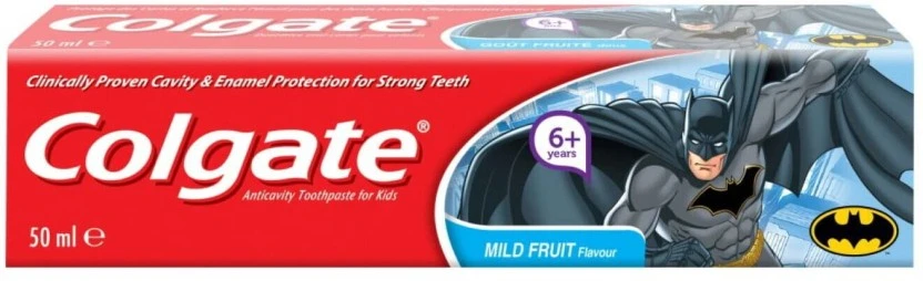 Colgate Batman Mild Fruit Toothpaste (50 ml Pack of 1) | Shop Online