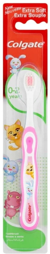 Colgate Manual Kids Bunny 0-2 Extra Soft Toothbrush (12 Toothbrushes) | Shop Online