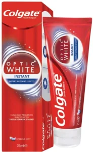 Colgate Optic White Instant Effect Toothpaste (75 ml Pack of 1) | Shop Online