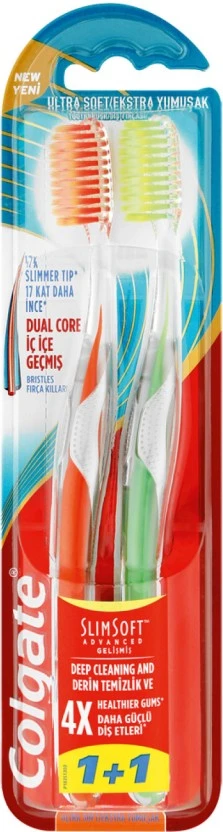 Colgate Slim Advanced Soft Toothbrush | Shop Online - Image 2