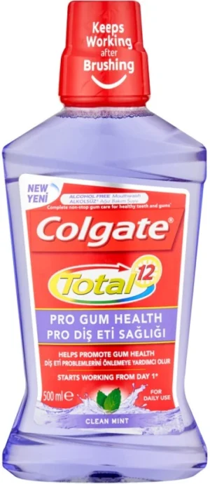 Colgate Total 12 - Mint (500 ml Pack of12) | Shop Online