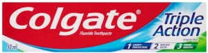 Colgate Triple Action Original Mint Toothpaste (50 ml Pack of 72) | Shop Online