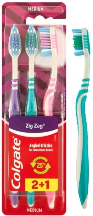 Colgate Zig Zag Vap Medium Toothbrush | Shop Online