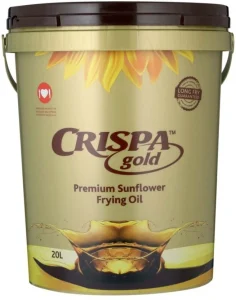 Crispa Gold Premium Sunflower Oil Plastic Bucket (20 L) | Shop Online