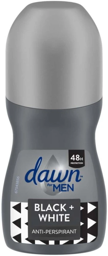 Dawn Black and White Antiperspirant Deodorant Roll-on - For Men (45 ml) | Shop Online