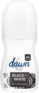 Dawn Black and White Antiperspirant Deodorant Roll on For Women 270 ml Pack of 6 | Shop Online