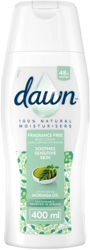 Dawn Fragrance Free Body Lotion (400 ml Pack of 6) | Shop Online