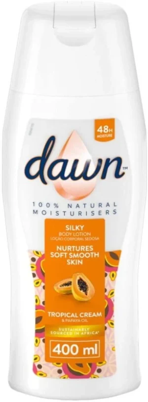 Dawn Tropical Cream & Papaya Oil Body Lotion (400 ml Pack of 6) | Shop Online