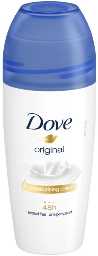 Dove Original Moisturising Cream Deodorant Roll-on - For Women (50 ml Pack of 6) | Shop Online