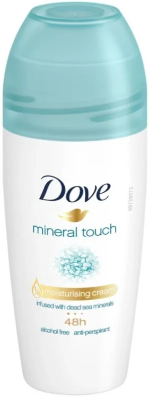 Dove Roll on Mineral Touch Deodorant - For Men & Women (50 ml) | Shop Online
