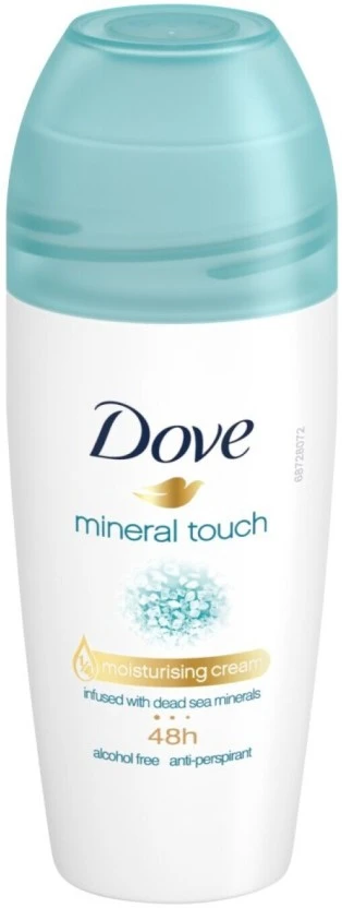 Dove Roll on Mineral Touch Deodorant - For Men & Women (50 ml) | Shop Online