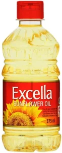 Excella Cooking Sunflower Oil Plastic Bottle (375 ml) | Shop Online