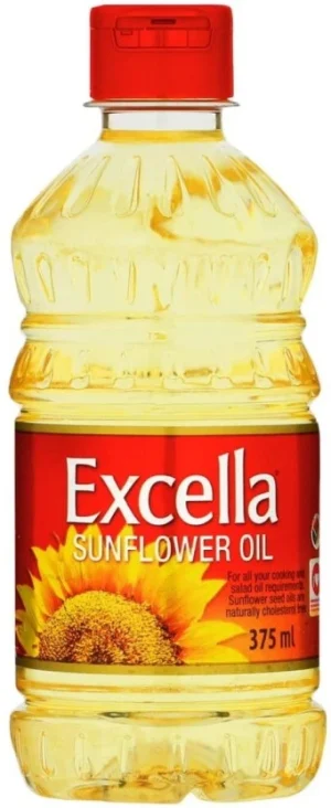 Excella Cooking Sunflower Oil Plastic Bottle (375 ml) | Shop Online
