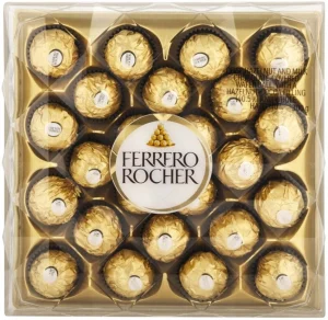 Ferrero Rocher 24 Piece Gift Box Milk Chocolate Truffles (300 g) | Shop Online