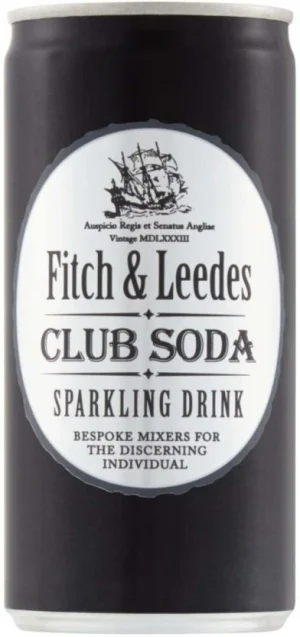 Fitch Leedes Club Soda Sparkling Drink 24 x 200 ml | Shop Online