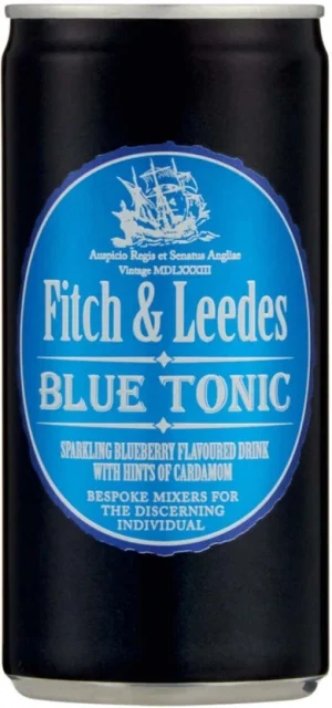 Fitch & Leedes Sparkling Blueberry Flavoured Drink with Hints of Cardamom (6 x 200 ml) | Shop Online