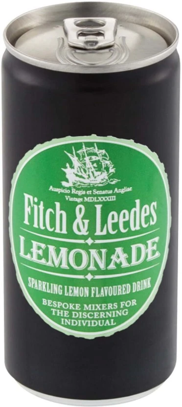 Fitch & Leedes Sparkling Lemon Flavoured Drink (24 x 200 ml) | Shop Online