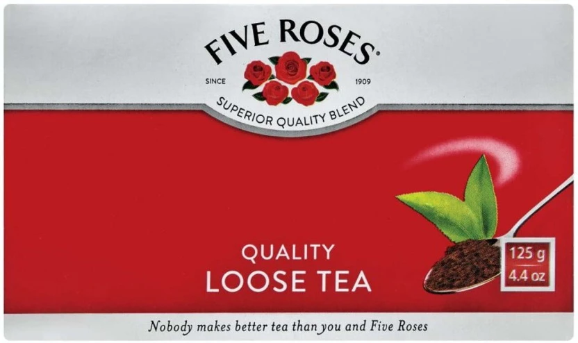 Five Roses Quality Loose Black Tea Box (48 x 125 g) | Shop Online