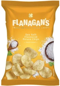 Flanagan’s Sea Salt Chips (20 x 120 g) | Shop Online