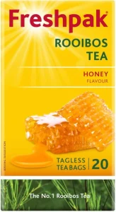 Freshpak Rooibos Honey Flavoured Tea Box (6 x 20 Bags) | Shop Online