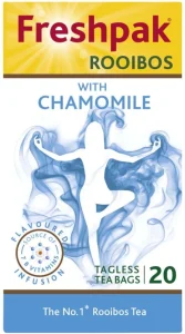 Freshpak Rooibos with Chamomile Flavoured Tea Box (20 Bags) | Shop Online