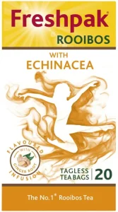 Freshpak Rooibos with Echinacea Flavoured Tea Box (20 Bags) | Shop Online
