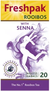 Freshpak Rooibos with Senna Flavoured Tea Box (6 x 20 Bags) | Shop Online
