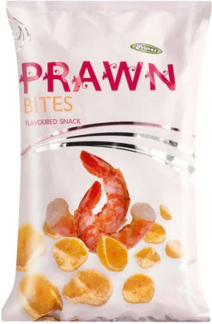 Frimax Prawn Bites Flavoured Snack Puffcorn (1 x 125 g) | Shop Online