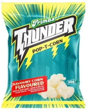 Frimax Thunder Pop-T-Corn Savoury Chips (50 x 20 g) | Shop Online
