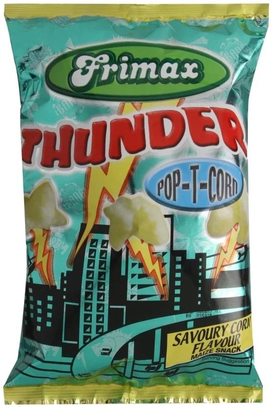 Frimax Thunder Popcorn Savoury Corn Puffcorn (1 x 0 101 kg) | Shop Online