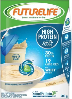 Futurelife High Protein Cereal Vanilla Flavour Box (10 x 500 g) | Shop Online