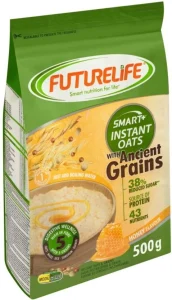 Futurelife Smart Instant with Ancient Grains Honey Oats Pouch (12 x 500 g) | Shop Online