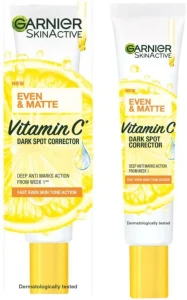 Garnier Even & Matte Vitamin C Dark Spot Corrector (30 ml) | Shop Online