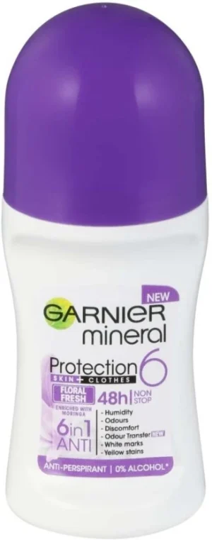 Garnier Floral Fresh Deodorant Roll-on - For Women (50 ml) | Shop Online